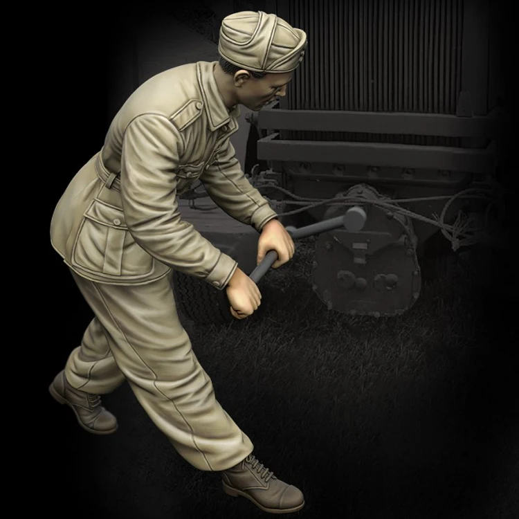 

Модель 1/35 года из смолы, фигурка солдатика из ГК, итальянская, армейская тема для второй мировой войны, разобранный и Неокрашенный комплект