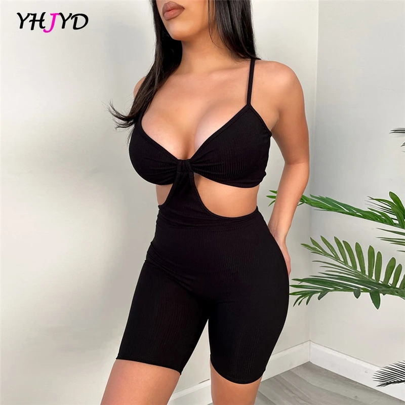 2021 Ribbed Hollow Out Skinny Women Rompers Casual Backless Strap Active Wear Shorts Playsuits One Piece Streetwear Outfit
2021 Ribbed Hollow Out Skinny Women Rompers Casual Backless Strap Active Wear Shorts Playsuits One Piece Streetwear Outfit