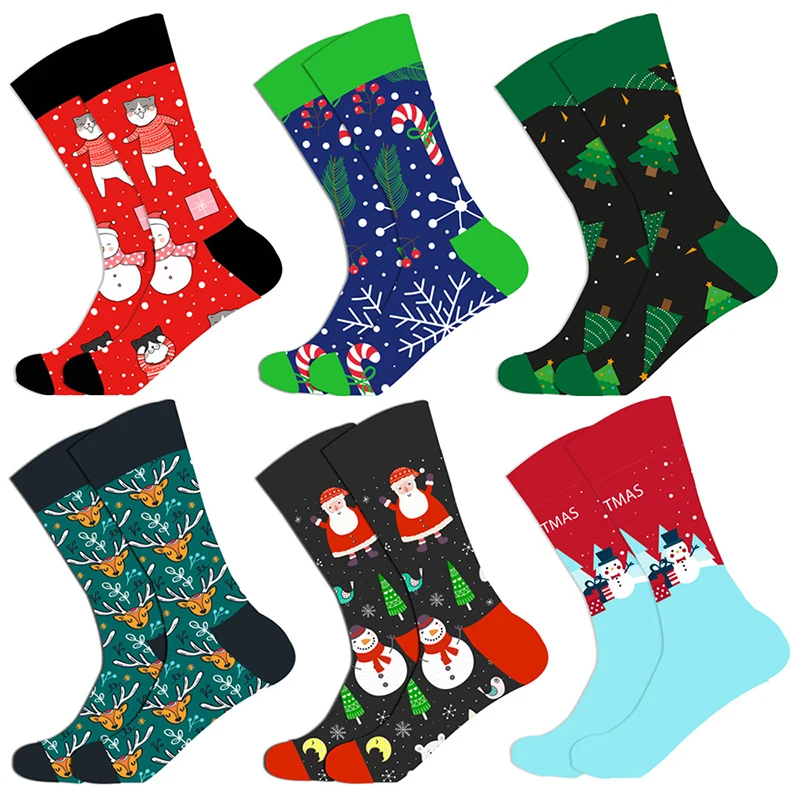New 2021 Christmas Socks Women Funny Santa Claus Christmas Tree Snow Elk Cotton Socks Men Harajuku New Year Socks Hot Sale
New 2021 Christmas Socks Women Funny Santa Claus Christmas Tree Snow Elk Cotton Socks Men Harajuku New Year Socks Hot Sale