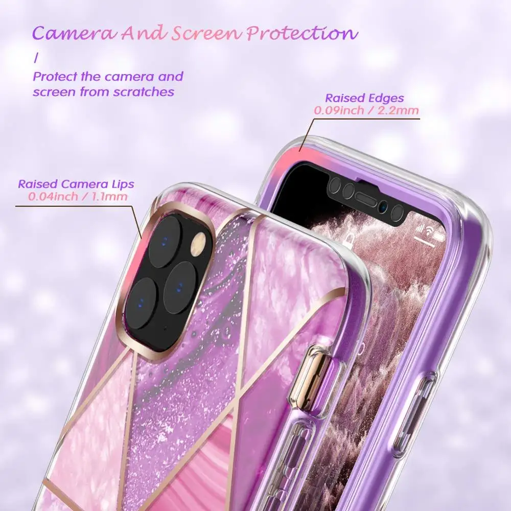 Miracase iPhone 11 Pro Max Case with Built-in Screen Protector & Shock-Absorption 
Miracase iPhone 11 Pro Max Case with Built-in Screen Protector & Shock-Absorption