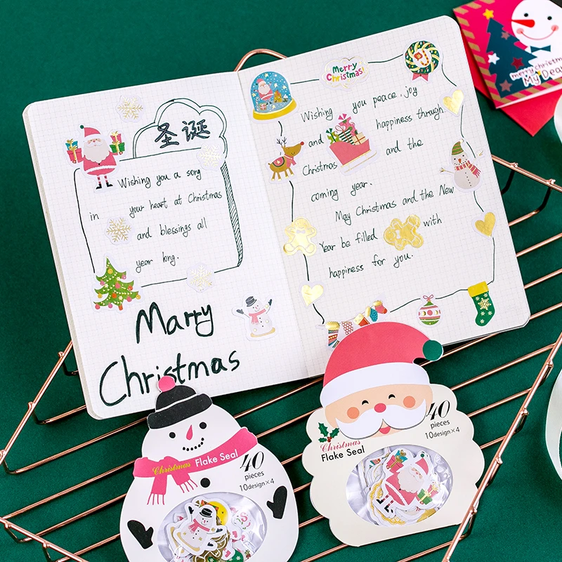 45pc/Set Kawaii Stationery Adhesive Sticker Snowman Pattern For DIY Scrapbooking Diary Albums Christmas Sticker Gift Label Decor
45pc/Set Kawaii Stationery Adhesive Sticker Snowman Pattern For DIY Scrapbooking Diary Albums Christmas Sticker Gift Label Decor
