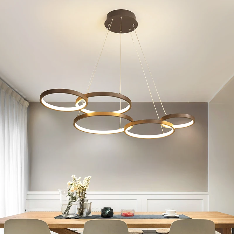 Simple modern led living room chandelier lighting Nordic double stair hall ring lighting art bedroom dining room chandelier
Simple modern led living room chandelier lighting Nordic double stair hall ring lighting art bedroom dining room chandelier