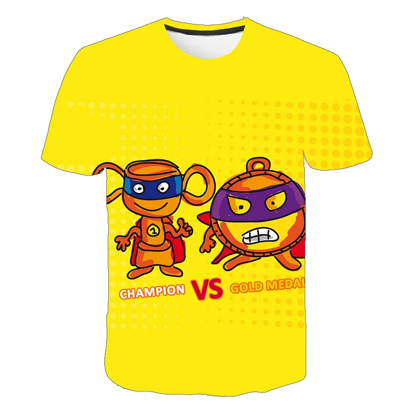 2021 Summer Kids' Top T Shirt Super Zings T-Shirt 4-14T Baby Boys' and Girls' T-Shirt Kids' Wear Kids' Top T Shirt
2021 Summer Kids' Top T Shirt Super Zings T-Shirt 4-14T Baby Boys' and Girls' T-Shirt Kids' Wear Kids' Top T Shirt