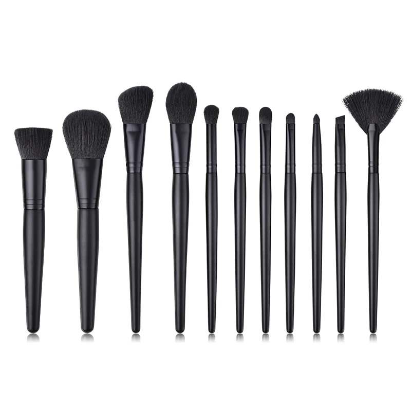 11Pcs Makeup Brushes Set for Cosmetic Foundation Powder Blush Eyeshadow Kabuki Blending Make Up Brush Beauty Tool 
11Pcs Makeup Brushes Set for Cosmetic Foundation Powder Blush Eyeshadow Kabuki Blending Make Up Brush Beauty Tool