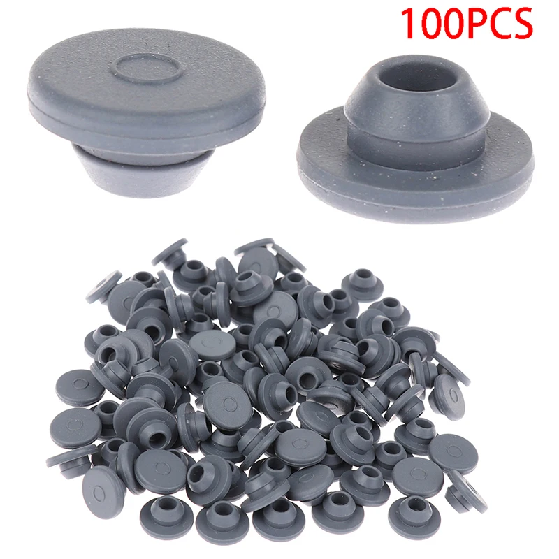 100Pcs/pack Butyl Rubber Gray Rubber Stoppers Self Sealing Injection Ports For 13mm Glass Bottles
100Pcs/pack Butyl Rubber Gray Rubber Stoppers Self Sealing Injection Ports For 13mm Glass Bottles