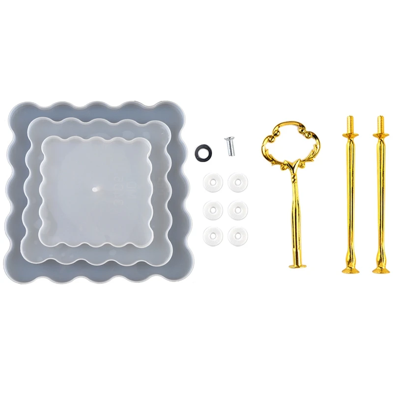 Three-Layer Square Fruit Tray Mould Diy Crystal Epoxy Fruit Tea Tray Silicone Mould
Three-Layer Square Fruit Tray Mould Diy Crystal Epoxy Fruit Tea Tray Silicone Mould