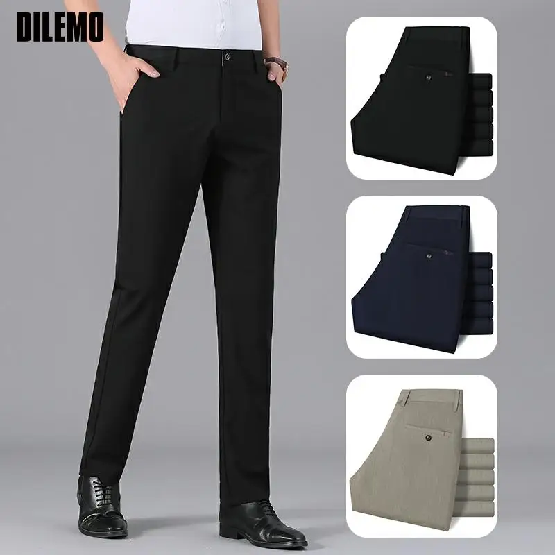New Brand Casual Comfortable Business Men Clothing 2021 Fashion Pant Korean Style Straight Top Quality Long Dress Work Trousers
New Brand Casual Comfortable Business Men Clothing 2021 Fashion Pant Korean Style Straight Top Quality Long Dress Work Trousers