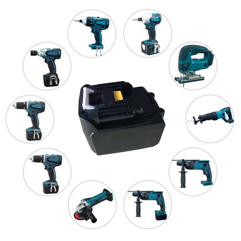 Newest 14.4V 8000mAH Drills Battery for Makita BL1430 Rechargeable Lithium Ion LXT200 BL1415 194558-0 194559-8 Free+Charger
Newest 14.4V 8000mAH Drills Battery for Makita BL1430 Rechargeable Lithium Ion LXT200 BL1415 194558-0 194559-8 Free+Charger