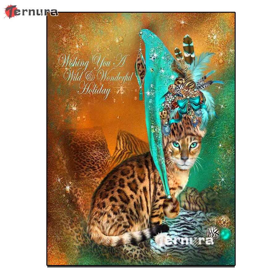 5d diy diamond painting Noble leopard cat mosaic cross stitch mosaic embroidery Full round square stones Animal kitten decor
5d diy diamond painting Noble leopard cat mosaic cross stitch mosaic embroidery Full round square stones Animal kitten decor