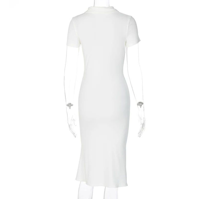 2021 Short Sleeve Buttons Patchwork Slit Sexy Dress Autumn Winter Women Fashion Streetwear Outfits Party Elegant Wear
2021 Short Sleeve Buttons Patchwork Slit Sexy Dress Autumn Winter Women Fashion Streetwear Outfits Party Elegant Wear
