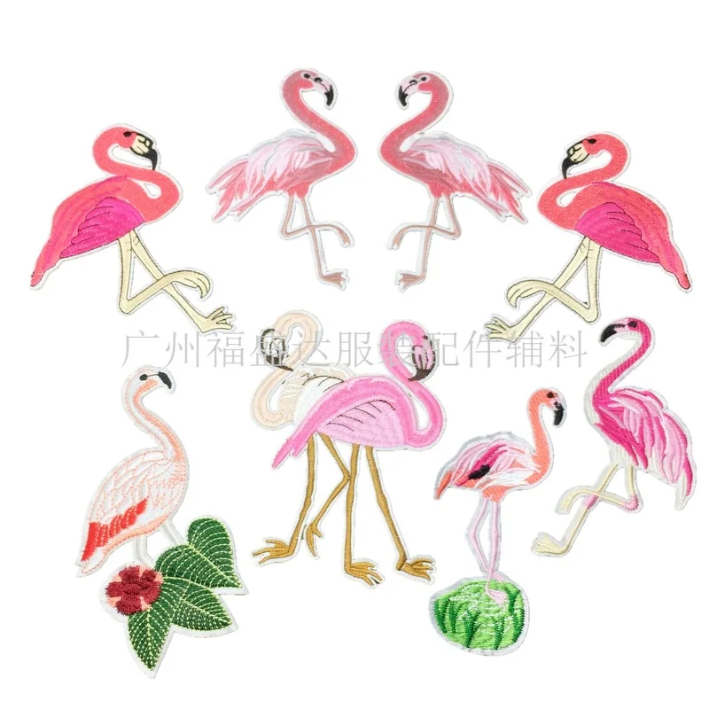 50pcs/Lot Embroidery Patches Letters Clothing Decoration Accessories Animal Flamingo Diy Iron Heat Transfer Applique
50pcs/Lot Embroidery Patches Letters Clothing Decoration Accessories Animal Flamingo Diy Iron Heat Transfer Applique