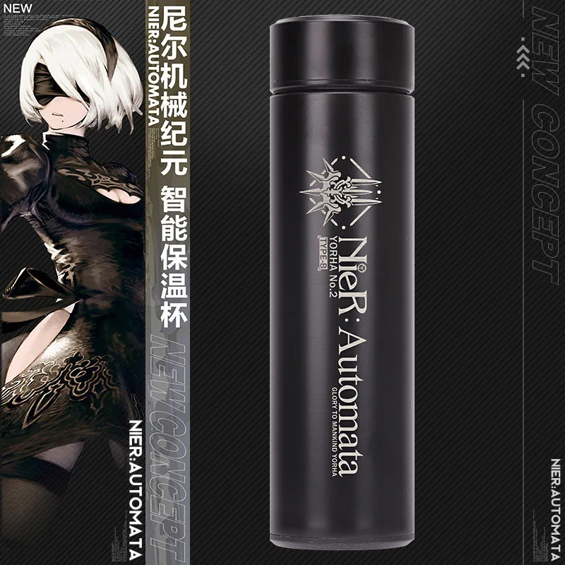 Термос NieR:Automata YoRHa No.2, тип B, Вакуумная чашка из нержавеющей стали для мужчин и женщин, интеллектуальный экран, термос, чашка, чашка для воды, б...
Термос NieR:Automata YoRHa No.2, тип B, Вакуумная чашка из нержавеющей стали для мужчин и женщин, интеллектуальный экран, термос, чашка, чашка для воды, б...