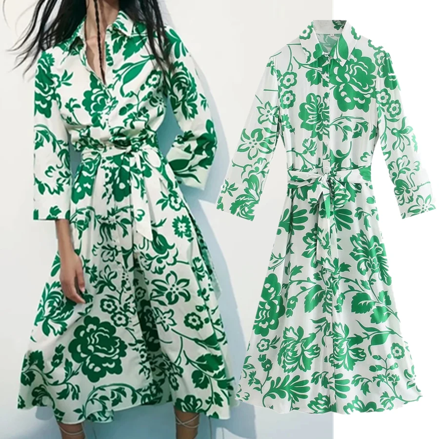 Maxdutti Summer Beach Holiday Enlgand Dress Women Indie Folk Vintage Floral Tropical Printing Sashes Midi Dress Women Vestidos
Maxdutti Summer Beach Holiday Enlgand Dress Women Indie Folk Vintage Floral Tropical Printing Sashes Midi Dress Women Vestidos