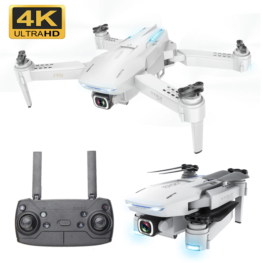 S162 Дрон Смарт возврата позиционирования GPS 4K HD 1080P 5G WI FI с видом от первого лица