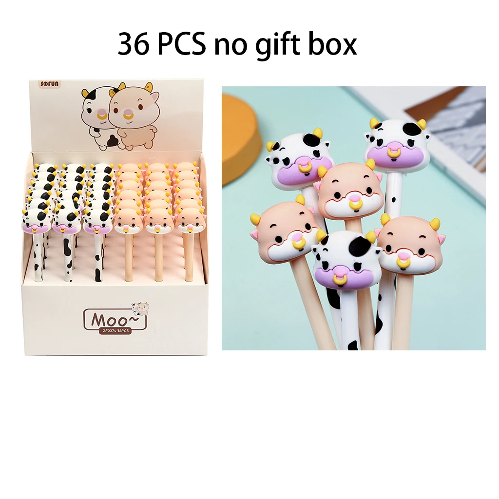 Cattle Press Gel Pen 36 PCS Office Supplies Creative Students Study Stationery Cute Gel Pen Wholesale Korean Stationery
Cattle Press Gel Pen 36 PCS Office Supplies Creative Students Study Stationery Cute Gel Pen Wholesale Korean Stationery