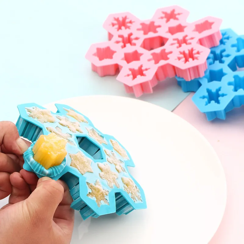 DIY Baking Tool Snowflake Ice Cube Mold Silicone Reusable Cake Chocolate Mold Kitchen Supplies Ice Tray for Cocktail Christmas
DIY Baking Tool Snowflake Ice Cube Mold Silicone Reusable Cake Chocolate Mold Kitchen Supplies Ice Tray for Cocktail Christmas