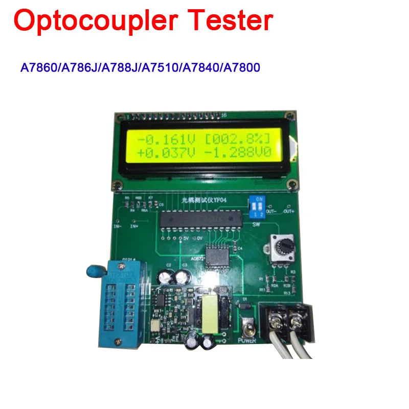 Тестер обнаружения оптопары IC ЖК-дисплей с цифровым дисплеем для A7860 / A786J A788J A7510