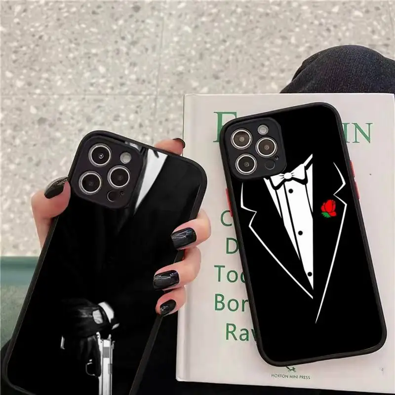 Man Suit Shirt Tie cool Phone Case matte transparent For iphone 7 8 11 12 13 plus mini x xs xr pro max cover
Man Suit Shirt Tie cool Phone Case matte transparent For iphone 7 8 11 12 13 plus mini x xs xr pro max cover