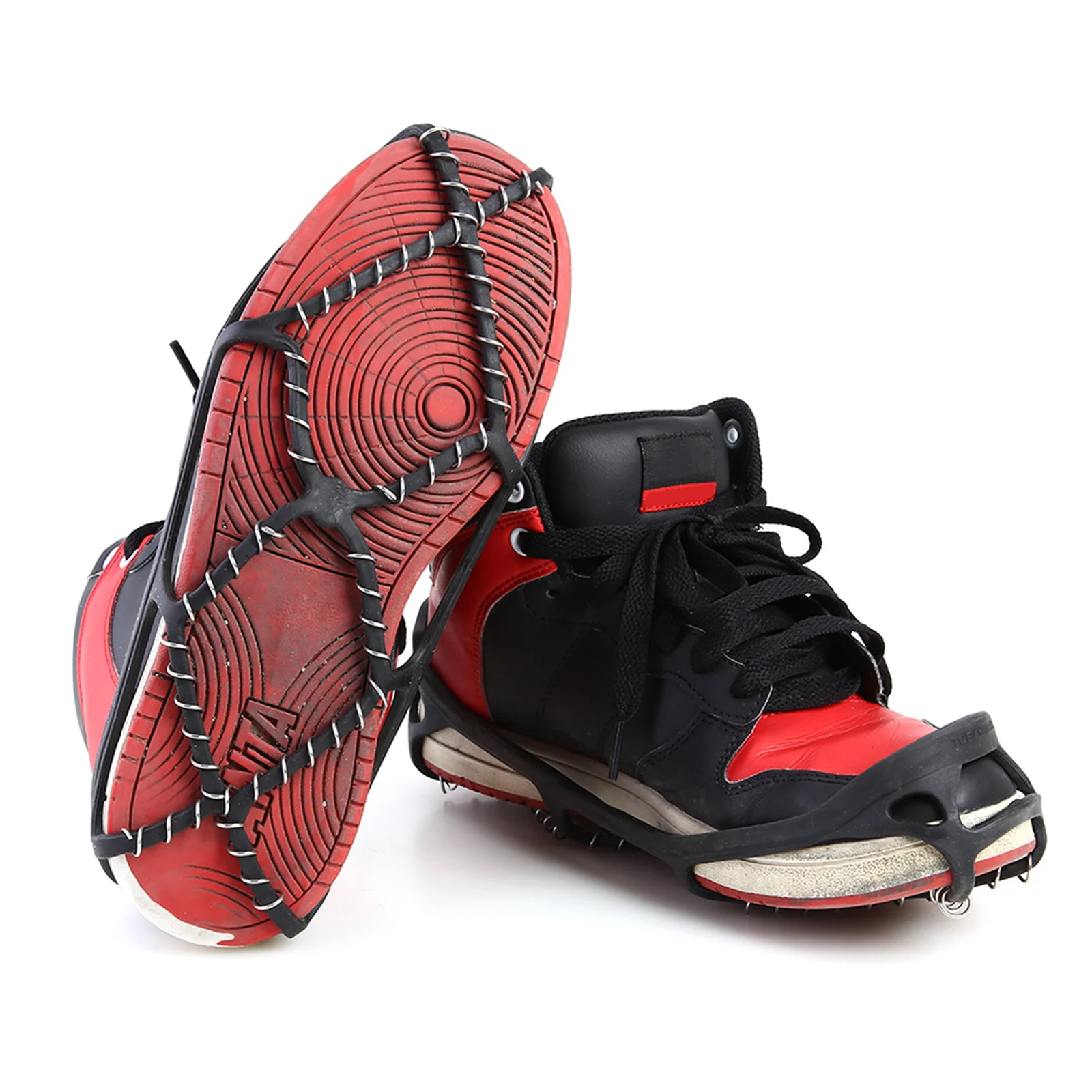 Ice Snow Grips Boots Anti Slip Spikes Crampons Travelling Easy Carrying Portable Parts for Climbing Traction Walk Cleats
Ice Snow Grips Boots Anti Slip Spikes Crampons Travelling Easy Carrying Portable Parts for Climbing Traction Walk Cleats