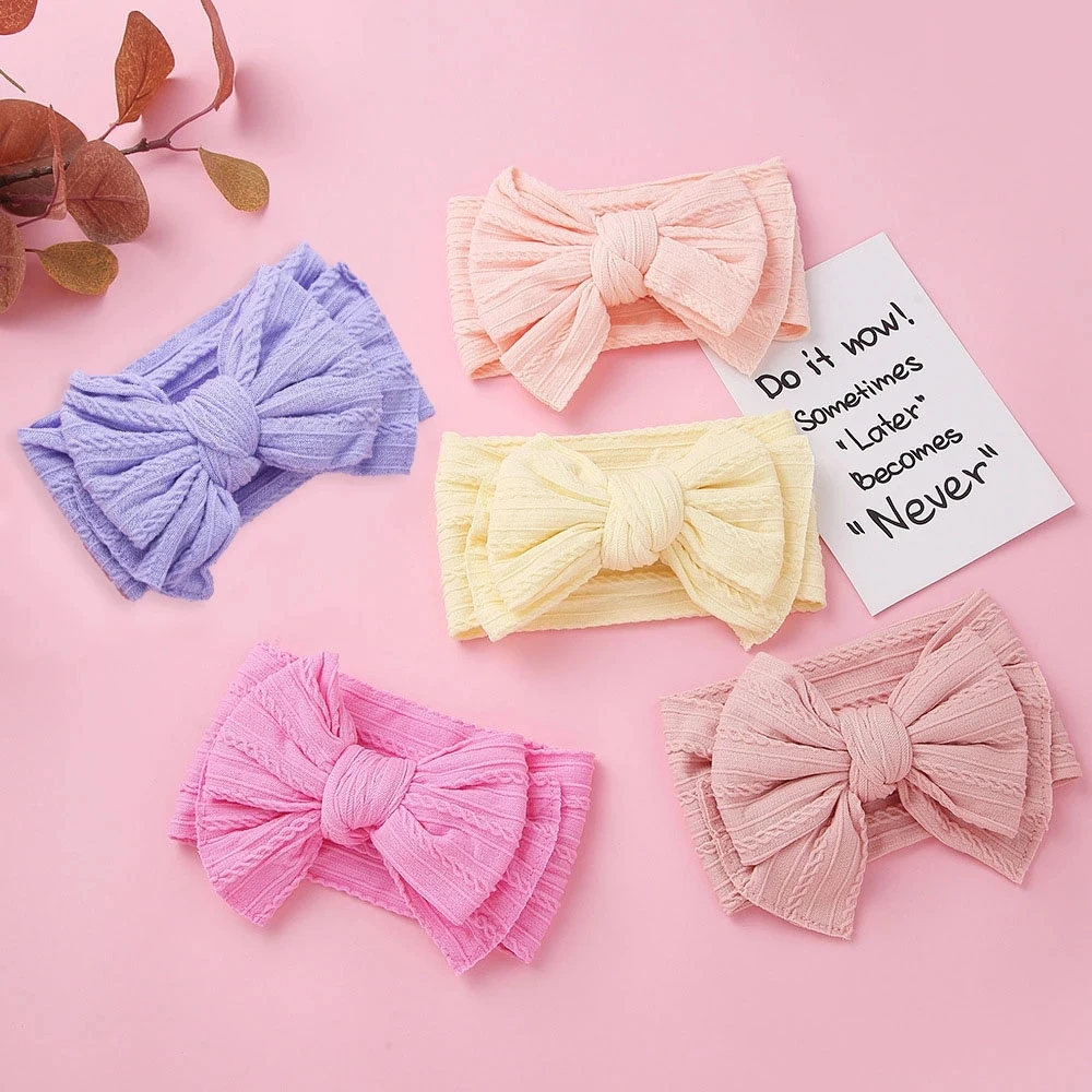 1PCS Knit Solid Wide Nylon Turban Nylon Headbands Bow Hairbands New Baby Girls Head Wrap Braid Kids Hair Accessories
1PCS Knit Solid Wide Nylon Turban Nylon Headbands Bow Hairbands New Baby Girls Head Wrap Braid Kids Hair Accessories