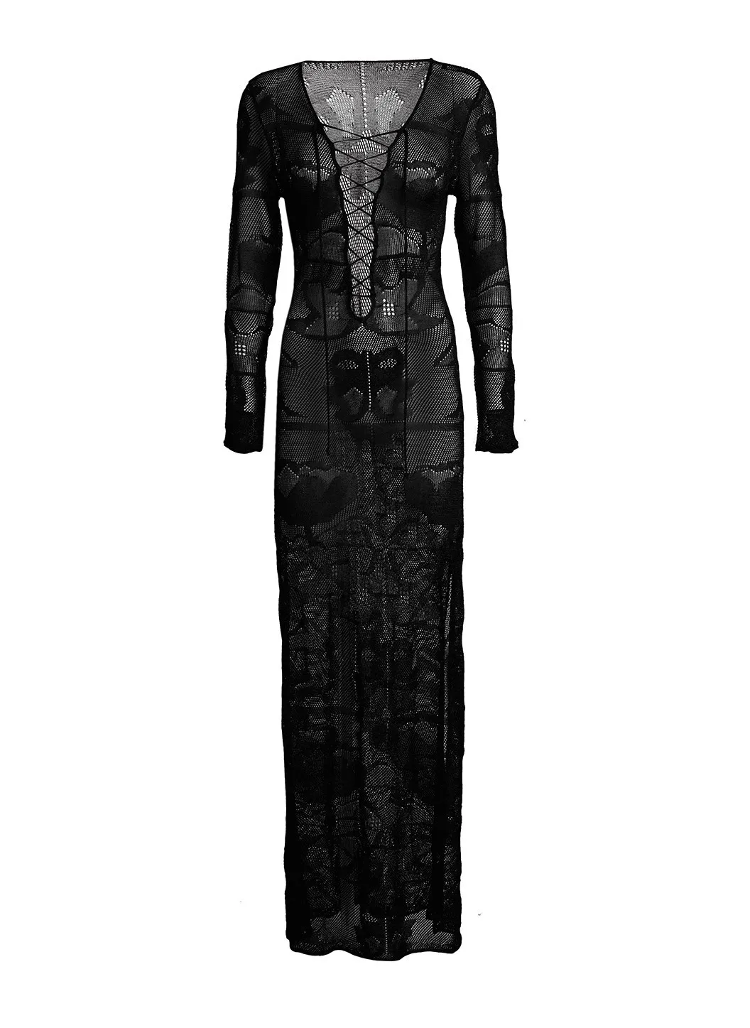 Swimwear Beach Cover Straps Kaftan Wrap Dress Robe Sexy Knitting Piece Fits Larger Than Usual. Please Check This Store's Sizing 
Swimwear Beach Cover Straps Kaftan Wrap Dress Robe Sexy Knitting Piece Fits Larger Than Usual. Please Check This Store's Sizing