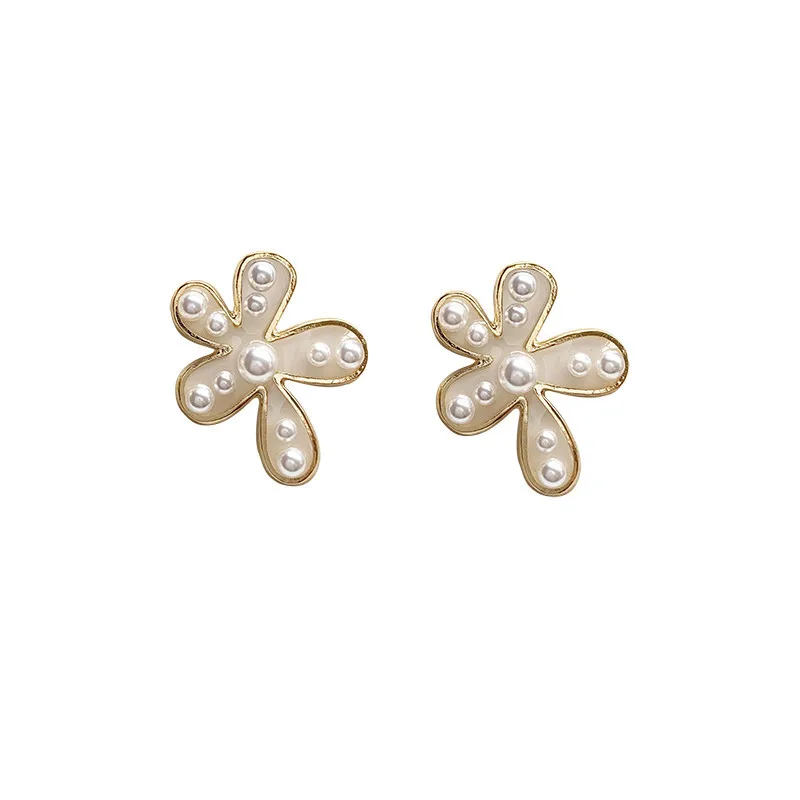 Baroque Pearls Transparent Flower Earrings Fashion Personality Stud Earrings Women Jewelry Gift Birthday Wedding Accessories
Baroque Pearls Transparent Flower Earrings Fashion Personality Stud Earrings Women Jewelry Gift Birthday Wedding Accessories