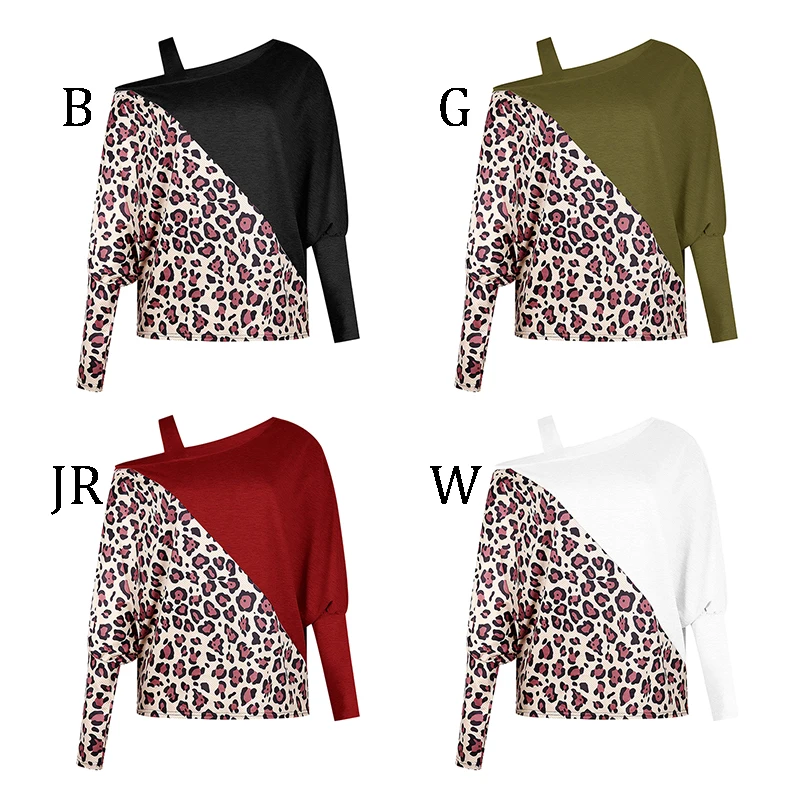 Women Blouse Leopard Blouse Long Sleeve Fashion Ladies Plus Size Shirt Oversize Ladies Off Shoulder Tops blusas mujer de moda
Women Blouse Leopard Blouse Long Sleeve Fashion Ladies Plus Size Shirt Oversize Ladies Off Shoulder Tops blusas mujer de moda