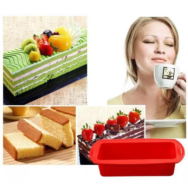 Food Grade Silicone Rectangular Cake Mould Bread Toast Candy Mold Tools Baking I9O1
Food Grade Silicone Rectangular Cake Mould Bread Toast Candy Mold Tools Baking I9O1