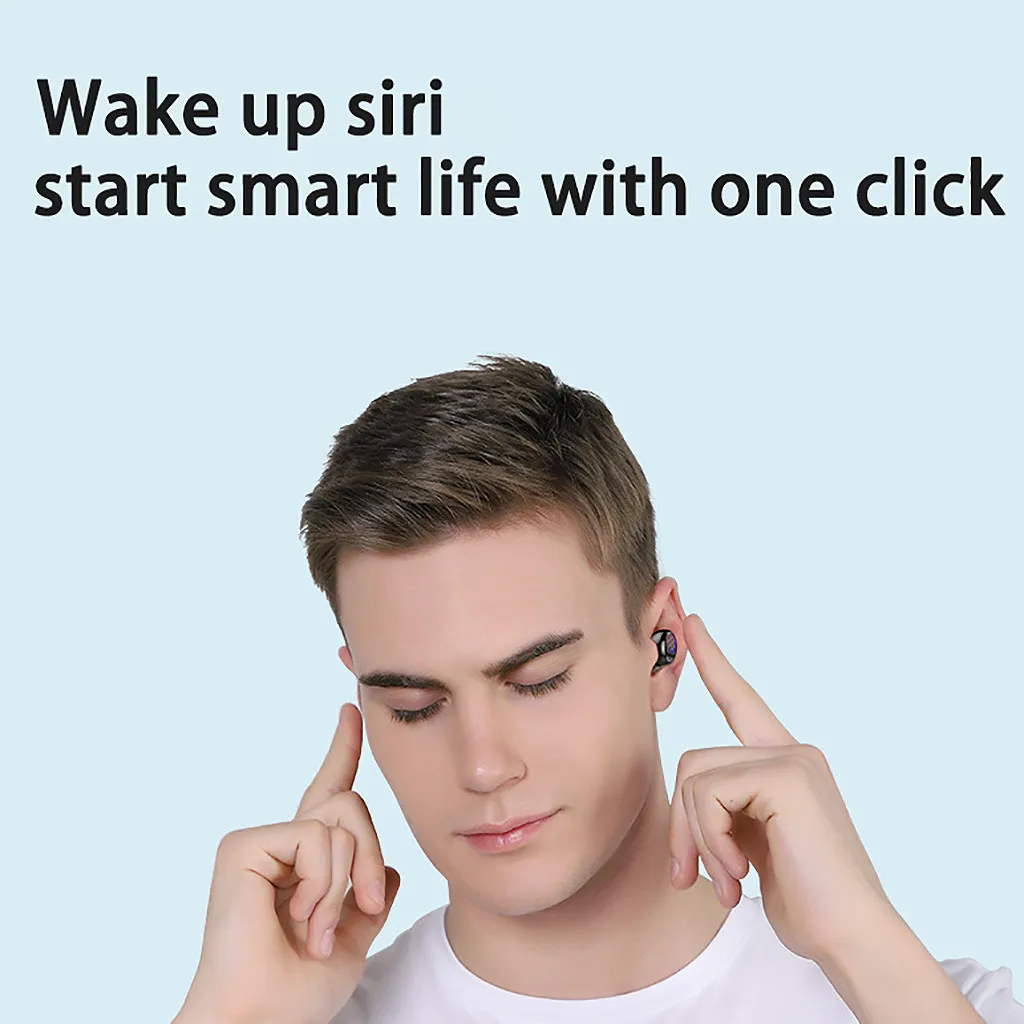 Беспроводные Bluetooth наушники стерео в ухо мини спортивные Stéréo Sans Fil шлем