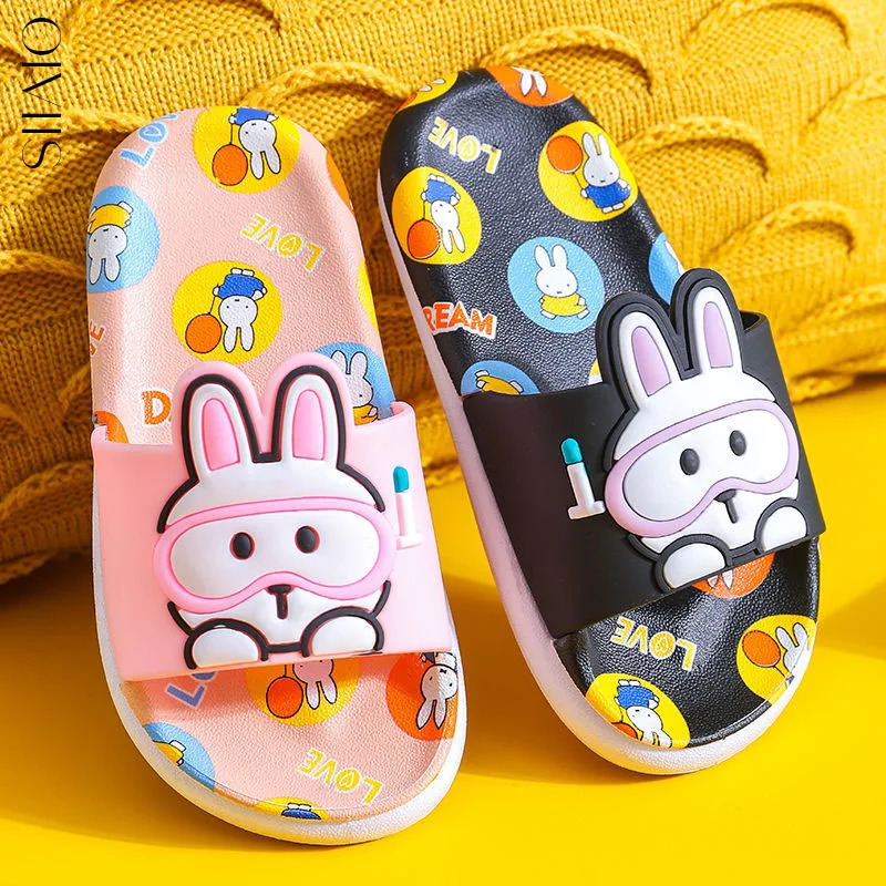 Kids Slippers for Boys Girls New Summer Kids Beach Shoes Baby Toddler Soft Indoor Slippers Children Cartoon rabbit toddler girl
Kids Slippers for Boys Girls New Summer Kids Beach Shoes Baby Toddler Soft Indoor Slippers Children Cartoon rabbit toddler girl