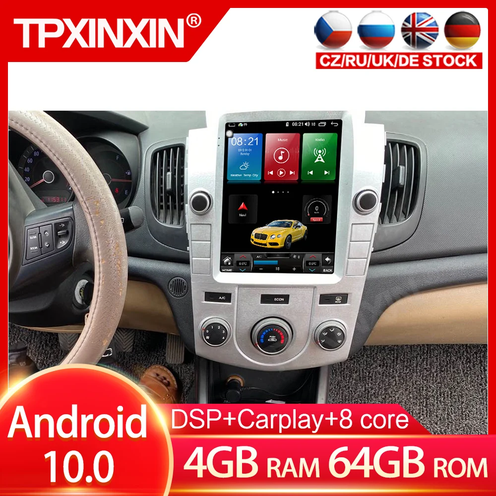 For KIA Forte 2009-2012 Android 10.0 Car Multimedia Player GPS Navigation Head Unit Auto Radio Audio Stereo Tape Recorder IPS
For KIA Forte 2009-2012 Android 10.0 Car Multimedia Player GPS Navigation Head Unit Auto Radio Audio Stereo Tape Recorder IPS