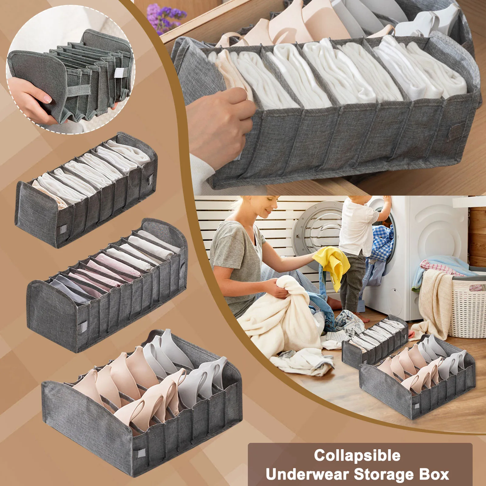 Underwear Bra Socks Panty Storage Boxes Cabinet Organizers Wardrobe Closet Home Organization Drawer Divider Dormitory Save Space
Underwear Bra Socks Panty Storage Boxes Cabinet Organizers Wardrobe Closet Home Organization Drawer Divider Dormitory Save Space