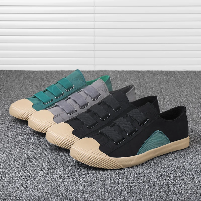 Fashion Men's Canvas Shoes Breathable Lightweight Comfortable Men Shoes outdoor Men's Casual Flat Shoes Tenis Masculino Adulto
Fashion Men's Canvas Shoes Breathable Lightweight Comfortable Men Shoes outdoor Men's Casual Flat Shoes Tenis Masculino Adulto