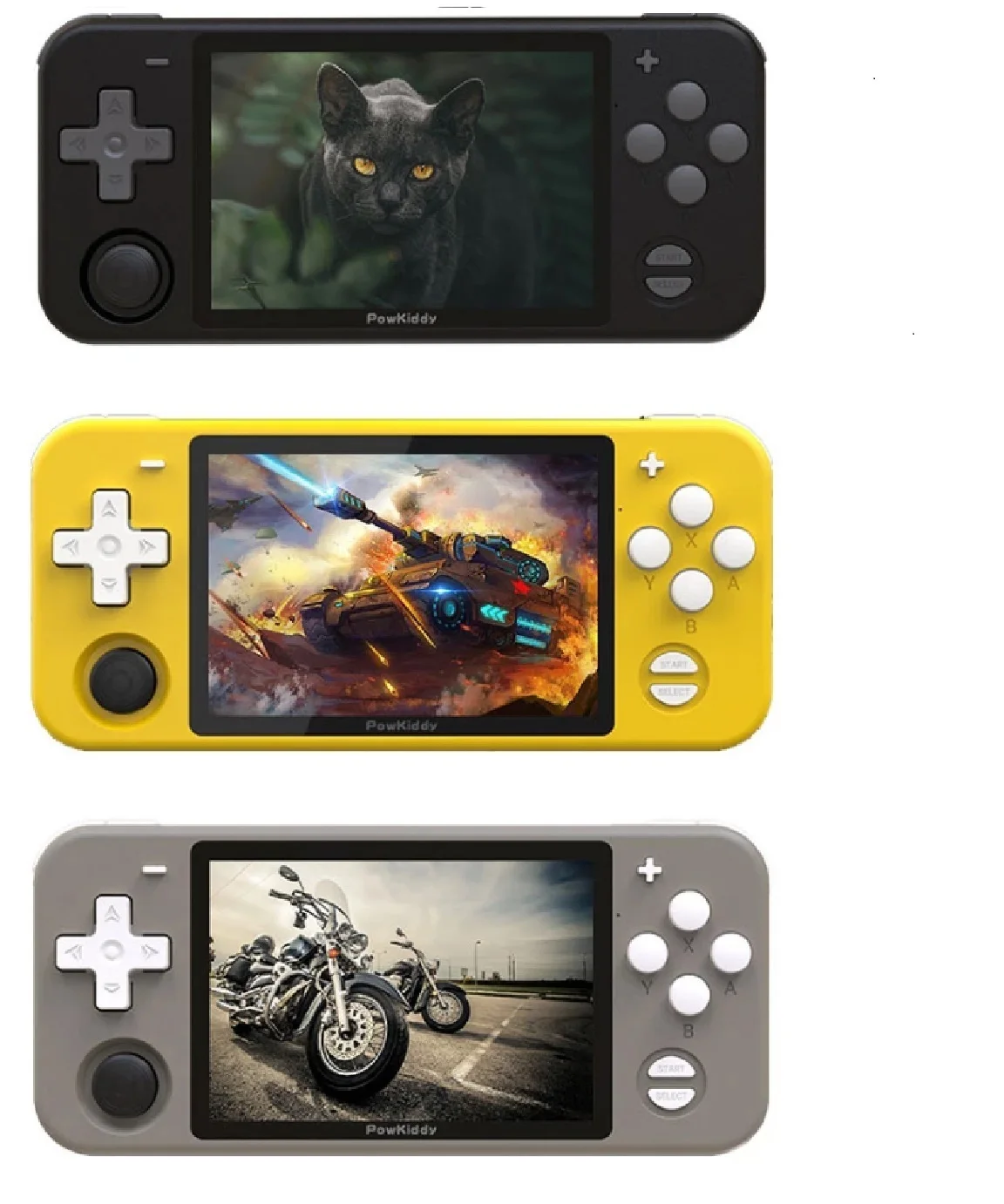 Powkiddy RGB10 Free Shipping Multi Languages Handheld Game Consoles Open Source Games Players 3.5inch Video Retro Game
Powkiddy RGB10 Free Shipping Multi Languages Handheld Game Consoles Open Source Games Players 3.5inch Video Retro Game