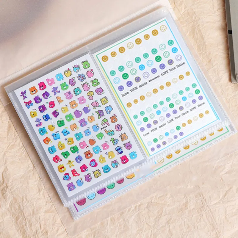 80 Sheets Nail Sticker Storage Bag 3D Nail Sticker Decal Collecting Album Storage Holder Nail Art Display Showing Book Container
80 Sheets Nail Sticker Storage Bag 3D Nail Sticker Decal Collecting Album Storage Holder Nail Art Display Showing Book Container