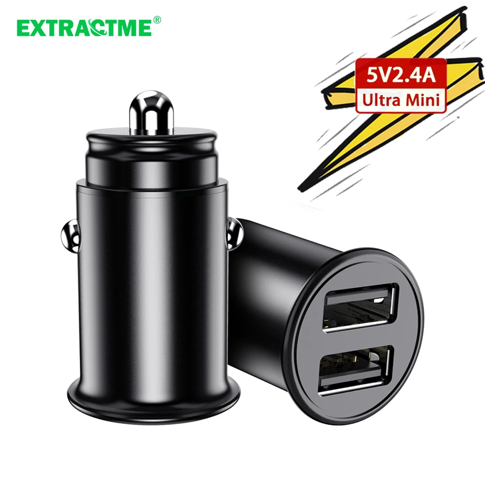 Extractme Car Charger Dual USB Quick Charging QC3.0 3.1A 2.4A Fast Auto Cigarette Socket Splitter adapter For iPhone Xiaomi
Extractme Car Charger Dual USB Quick Charging QC3.0 3.1A 2.4A Fast Auto Cigarette Socket Splitter adapter For iPhone Xiaomi