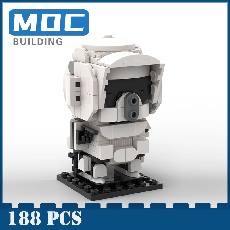 Space Wars Scout Troopered ROTJ Brickheadz Galactic Empire Army with Weapons Building Blocks Kid Toys Gift
Space Wars Scout Troopered ROTJ Brickheadz Galactic Empire Army with Weapons Building Blocks Kid Toys Gift