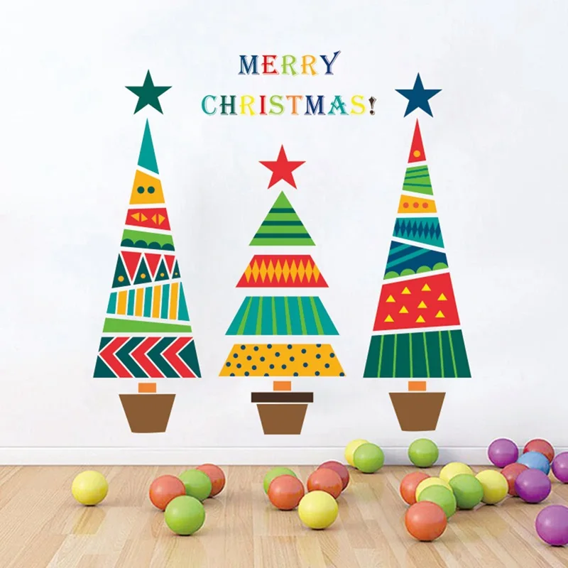 New Christmas Tree Wall Stickers for Living Room Kids Room Home Decoration Wall Decals for Glass Window Shop Showcase Home Decor
New Christmas Tree Wall Stickers for Living Room Kids Room Home Decoration Wall Decals for Glass Window Shop Showcase Home Decor