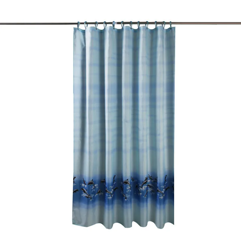 Blue Dolphin Shower Curtains for Kids Bathroom Thick Polyester Fabric Newest Waterproof Grommet Top Shower Curtain for Hotel
Blue Dolphin Shower Curtains for Kids Bathroom Thick Polyester Fabric Newest Waterproof Grommet Top Shower Curtain for Hotel