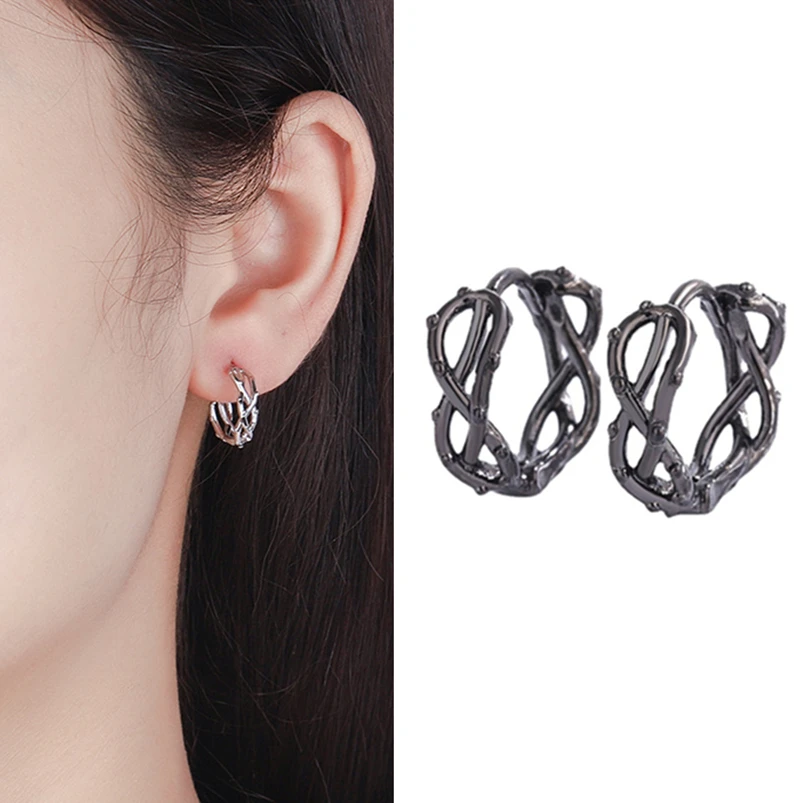 Charming Hollow Hoops Women Earrings Jewelry Top Quality S925 Earrings Girls Accessories Silver Earrings Female Accessories Gift
Charming Hollow Hoops Women Earrings Jewelry Top Quality S925 Earrings Girls Accessories Silver Earrings Female Accessories Gift
