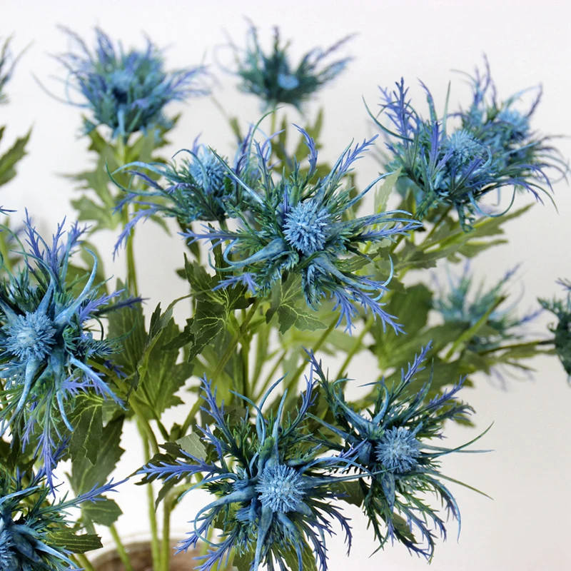 New Simulation Eryngium Plant Plastic Artificial Flower Creative Art Flower Arrangement Material
New Simulation Eryngium Plant Plastic Artificial Flower Creative Art Flower Arrangement Material