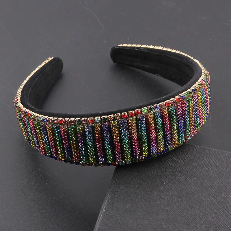 New Fashion Baroque Inlaid Colorful Rhinestones Colorful Personality Headbands Ladies Hair 844
New Fashion Baroque Inlaid Colorful Rhinestones Colorful Personality Headbands Ladies Hair 844