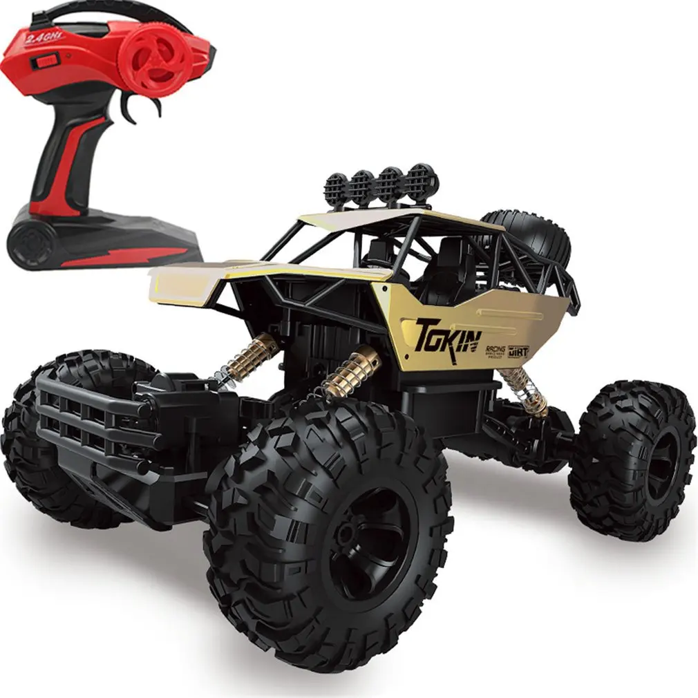1:12 2.4GHz 4WD RC Car Off-Road Buggy Alloy Material High Speed RC Climbing Car Remote Control Toys Gift for Kids
1:12 2.4GHz 4WD RC Car Off-Road Buggy Alloy Material High Speed RC Climbing Car Remote Control Toys Gift for Kids