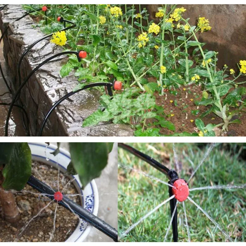 50 шт., ороситель для растений, 1/4 дюйма
50 шт., ороситель для растений, 1/4 дюйма