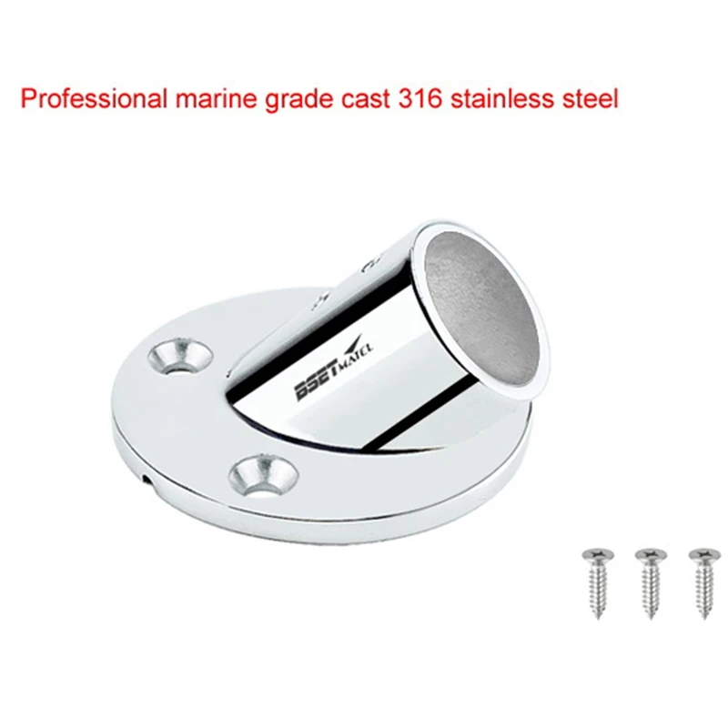 BSET MATEL 316 Stainless Steel 25mm 45Degree Boat Yacht Armrest Base Hardware Accessories Kayak Accessories
BSET MATEL 316 Stainless Steel 25mm 45Degree Boat Yacht Armrest Base Hardware Accessories Kayak Accessories