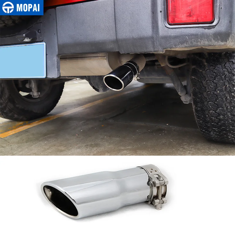 MOPAI Car Mufflers for Jeep Wrangler JK 2011 Car Rear Tail Exhause Pipe Steel Car Exhaust Tip Tube for Jeep Wrangler Accessories 
MOPAI Car Mufflers for Jeep Wrangler JK 2011 Car Rear Tail Exhause Pipe Steel Car Exhaust Tip Tube for Jeep Wrangler Accessories