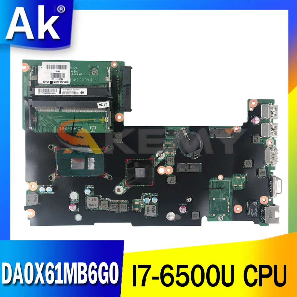 Материнская плата для ноутбука HP Probook 430 440 G3 830940-601 DA0X61MB6G0 SR2EZ I7-6500U DDR3L, материнская плата, полный тест, 100% работа
Материнская плата для ноутбука HP Probook 430 440 G3 830940-601 DA0X61MB6G0 SR2EZ I7-6500U DDR3L, материнская плата, полный тест, 100% работа
