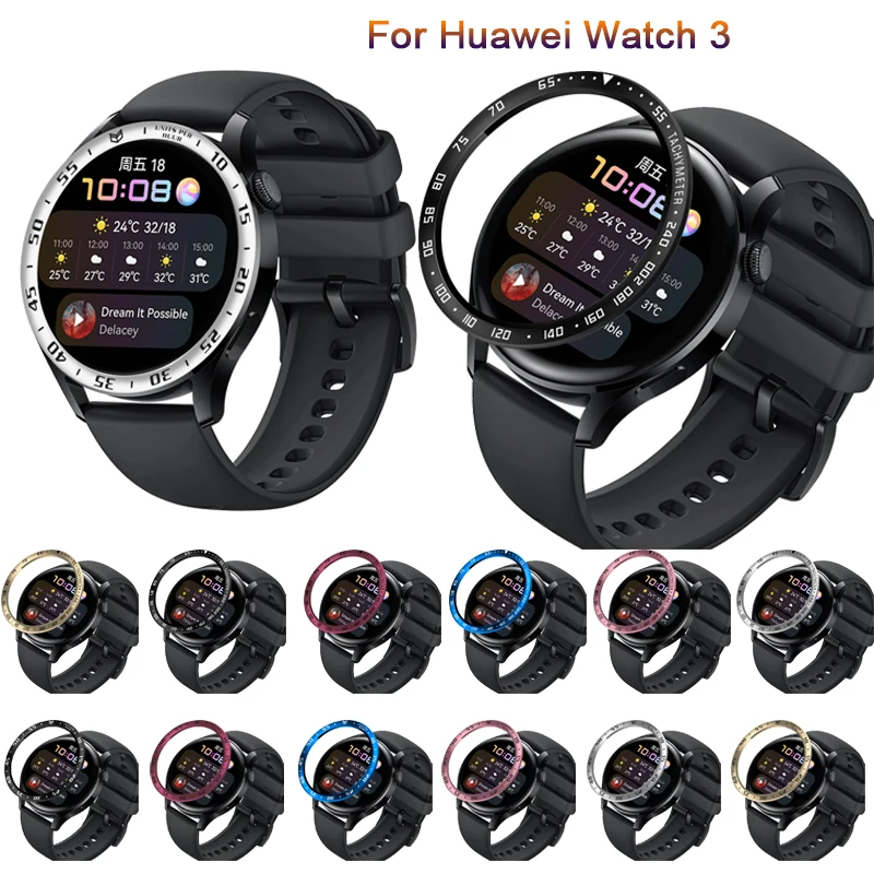 Alloy Bezel Ring Cover For Huawei Watch 3 Smart watch Dial Adhesive Anti Scratch protection metal case For Huawei Watch3 Fashion
Alloy Bezel Ring Cover For Huawei Watch 3 Smart watch Dial Adhesive Anti Scratch protection metal case For Huawei Watch3 Fashion
