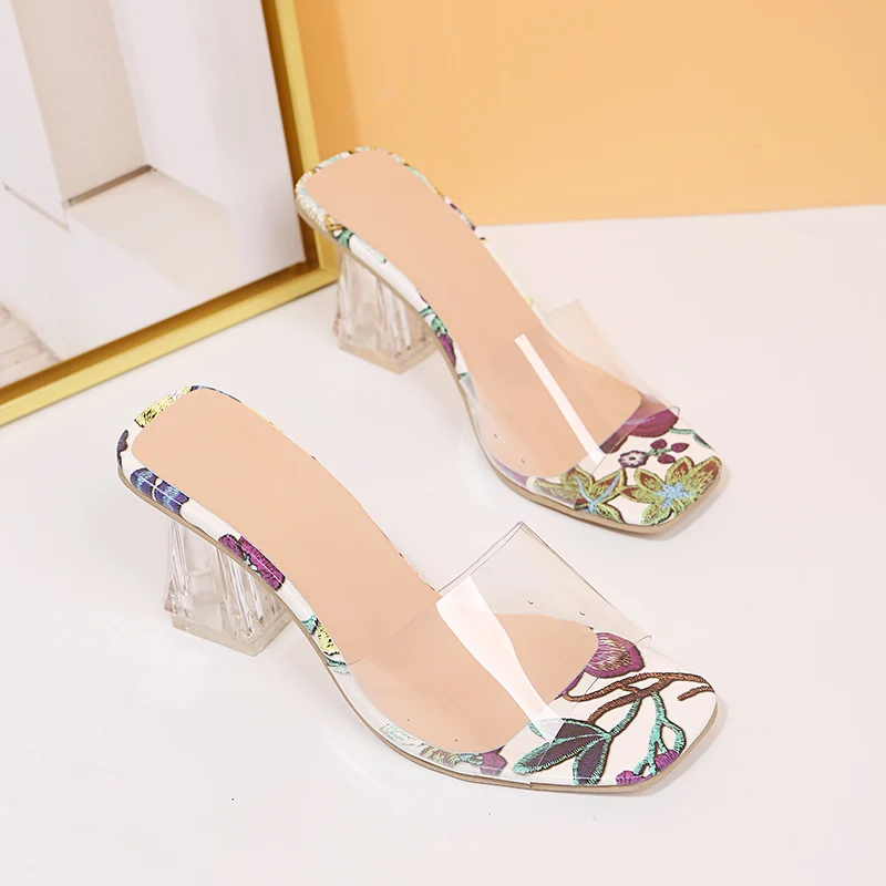 High Quality New Women Sandals PVC Crystal Heel Transparent Women Sexy Clear High Heels Summer Sandals Pumps Shoe Size 35~43
High Quality New Women Sandals PVC Crystal Heel Transparent Women Sexy Clear High Heels Summer Sandals Pumps Shoe Size 35~43