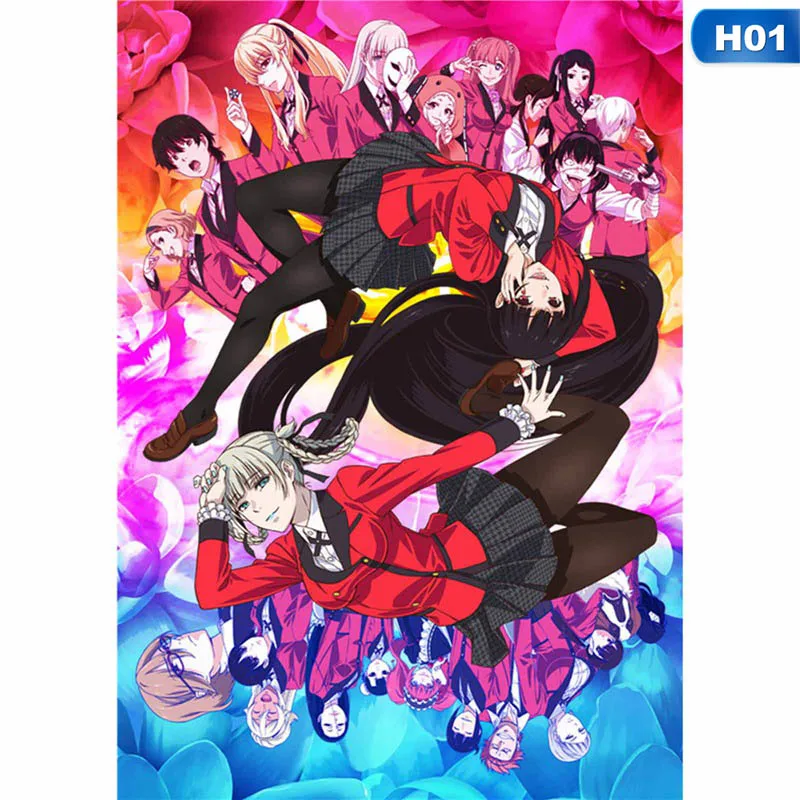 Anime Kakegurui Poster Custom Vintage A3 Poster Art Home Room Decoration Kraft Paper Wall Poster Prints
Anime Kakegurui Poster Custom Vintage A3 Poster Art Home Room Decoration Kraft Paper Wall Poster Prints
